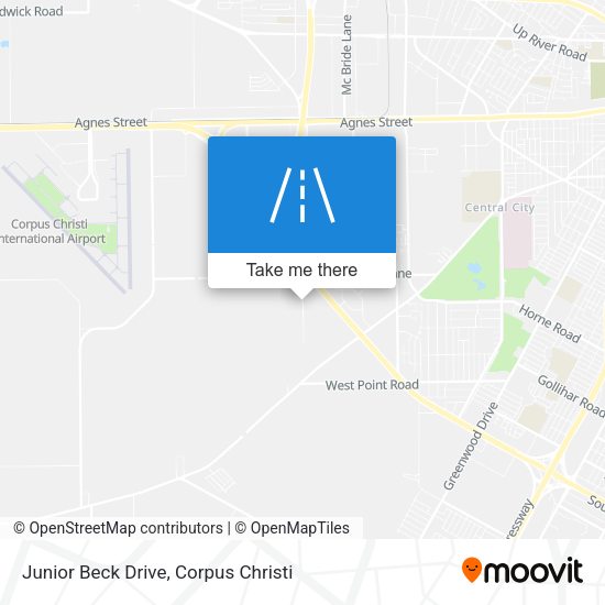 Junior Beck Drive map
