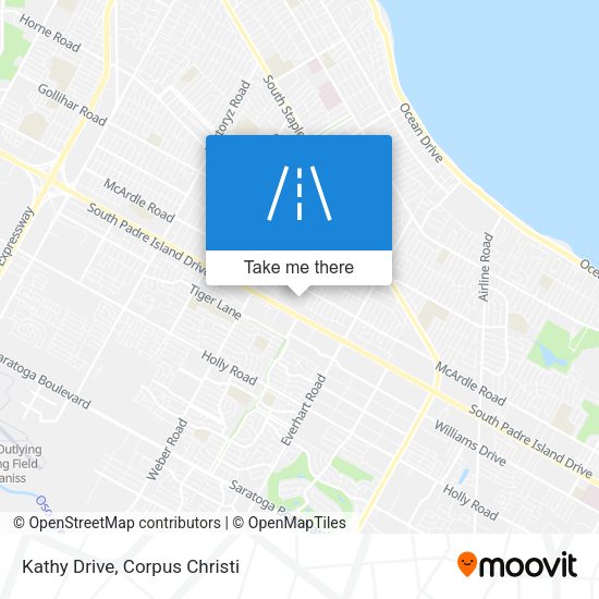 Mapa de Kathy Drive