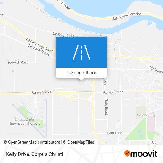 Mapa de Kelly Drive