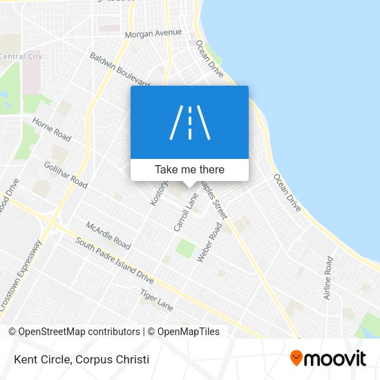 Mapa de Kent Circle