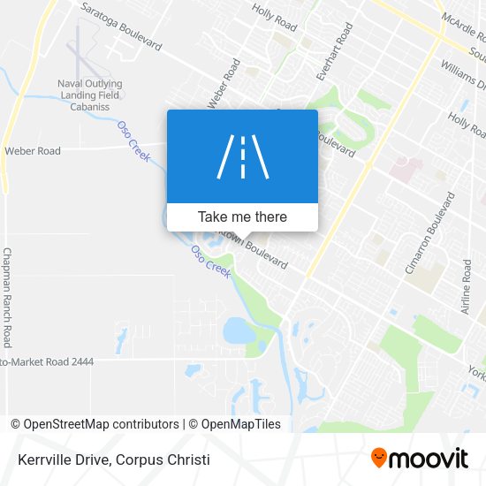 Kerrville Drive map