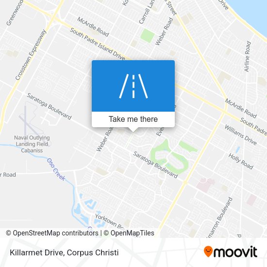 Mapa de Killarmet Drive