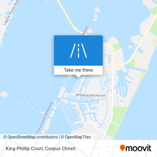 King Phillip Court map