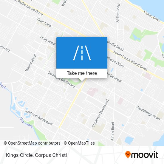 Kings Circle map