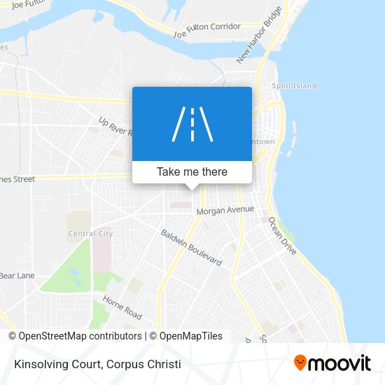 Mapa de Kinsolving Court
