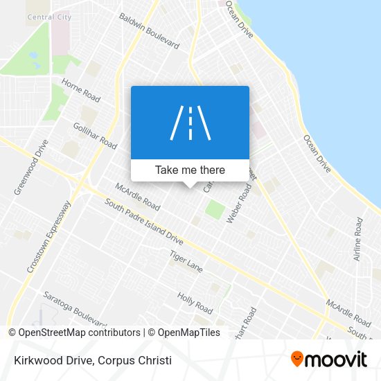 Mapa de Kirkwood Drive