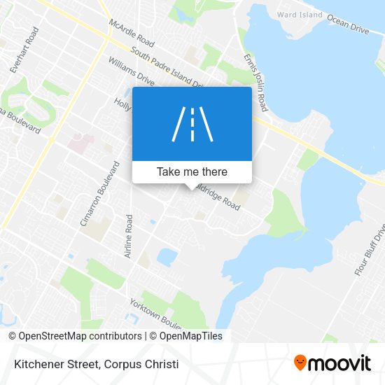 Kitchener Street map