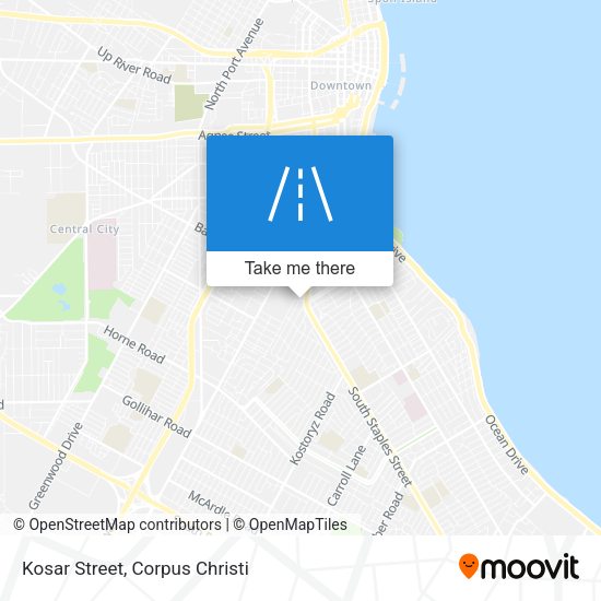 Kosar Street map