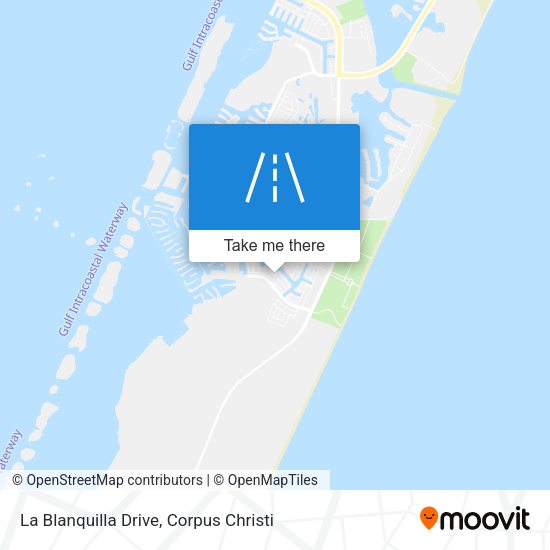 La Blanquilla Drive map