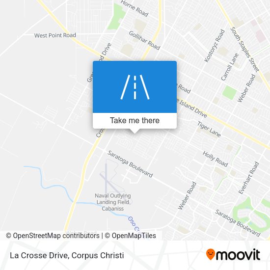 Mapa de La Crosse Drive