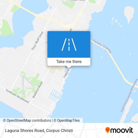 Laguna Shores Road map