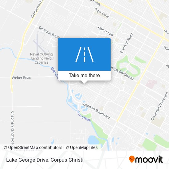 Lake George Drive map