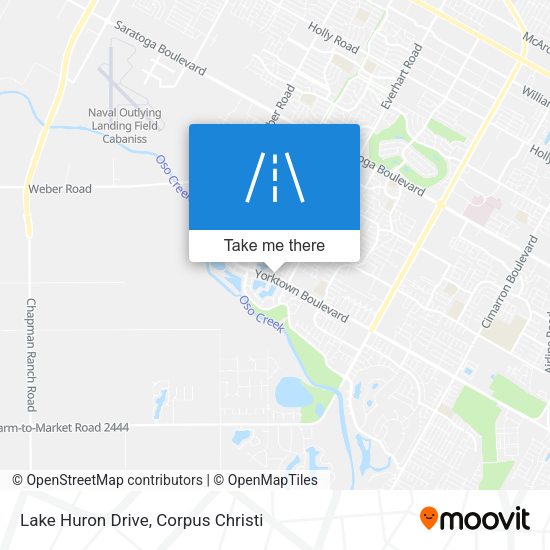 Mapa de Lake Huron Drive