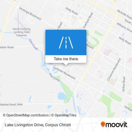 Mapa de Lake Livingston Drive