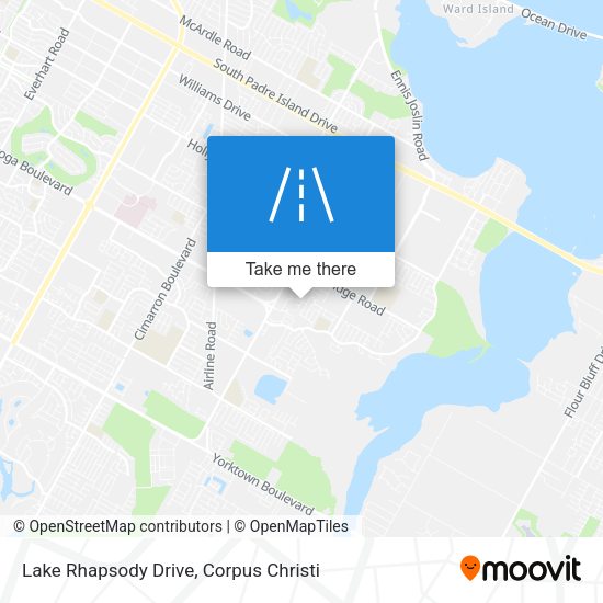 Lake Rhapsody Drive map