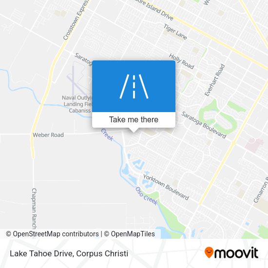 Lake Tahoe Drive map