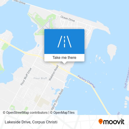Lakeside Drive map