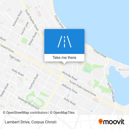 Lambert Drive map