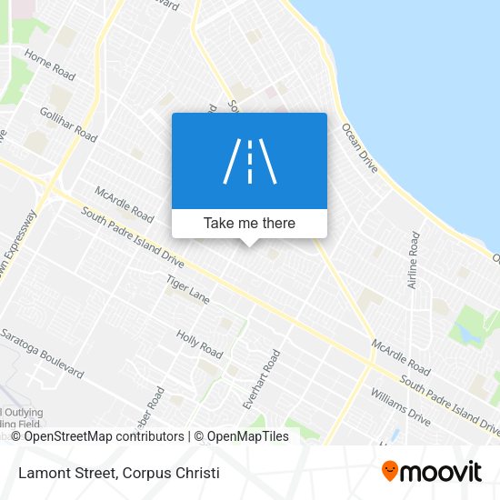 Lamont Street map