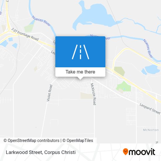 Mapa de Larkwood Street