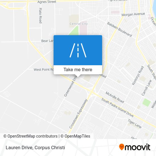 Mapa de Lauren Drive