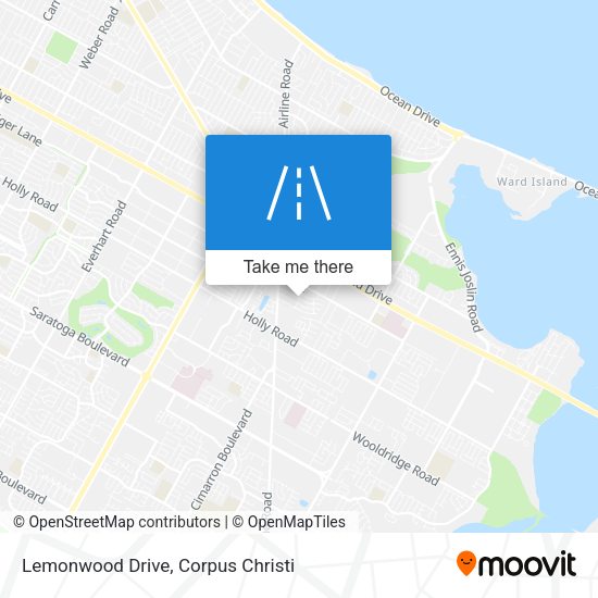 Lemonwood Drive map
