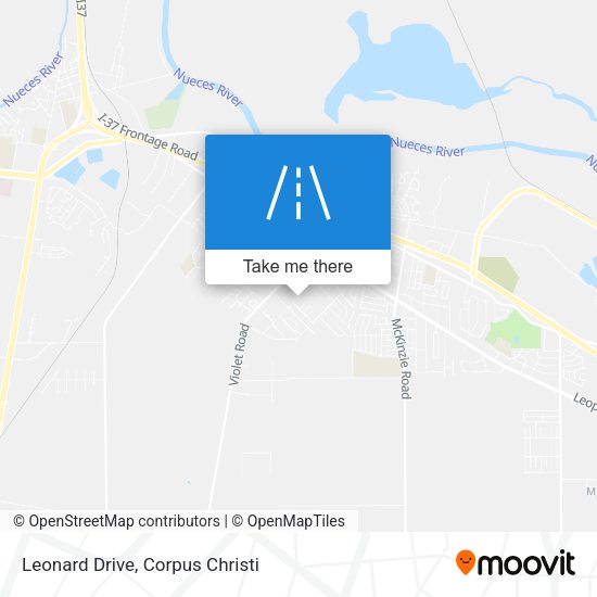 Mapa de Leonard Drive