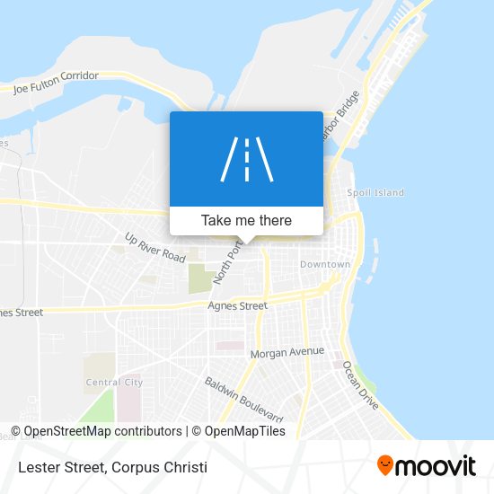Lester Street map