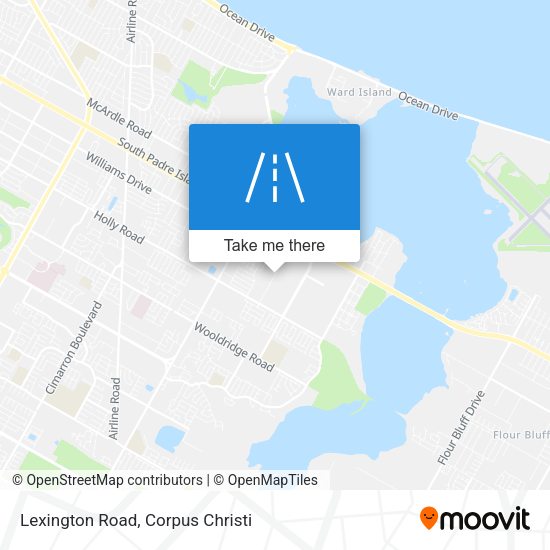 Mapa de Lexington Road