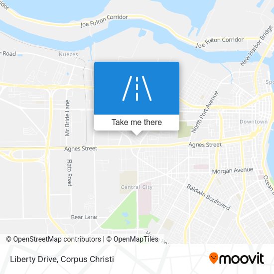 Liberty Drive map