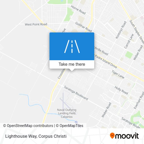 Lighthouse Way map