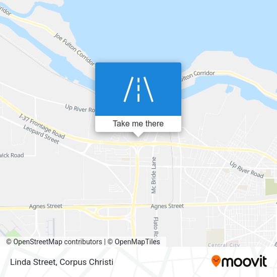 Mapa de Linda Street