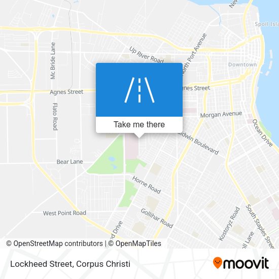 Lockheed Street map