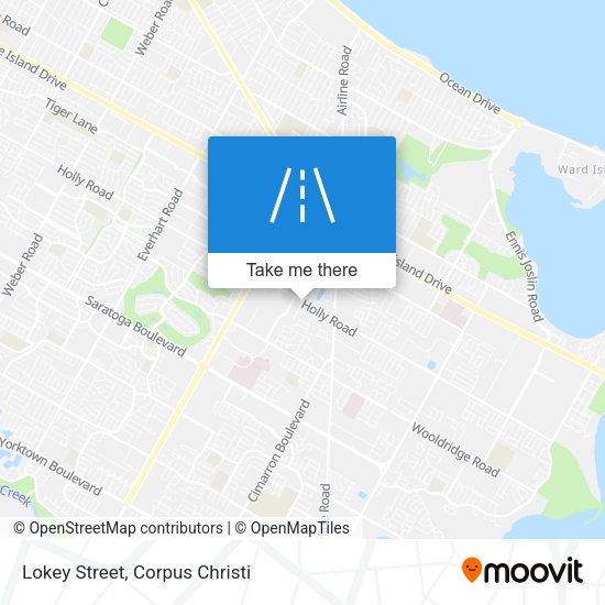 Mapa de Lokey Street