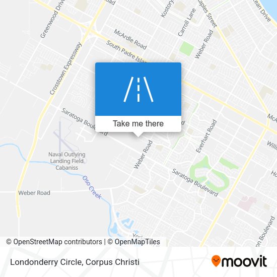 Londonderry Circle map