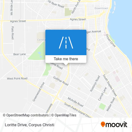 Mapa de Loritte Drive