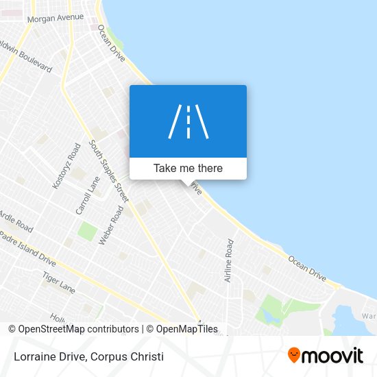 Mapa de Lorraine Drive