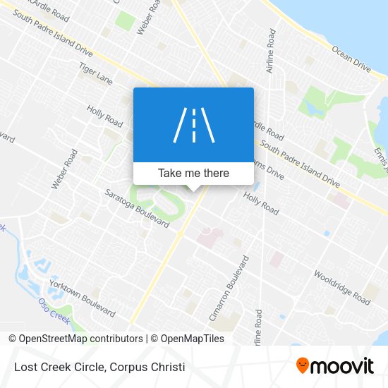 Lost Creek Circle map