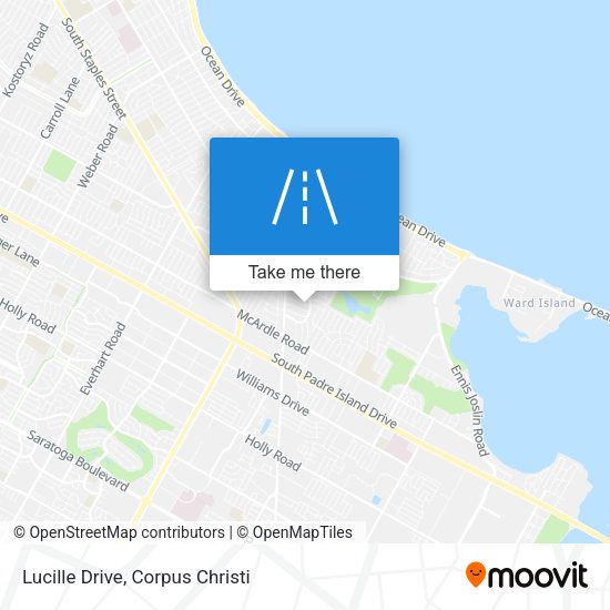 Lucille Drive map