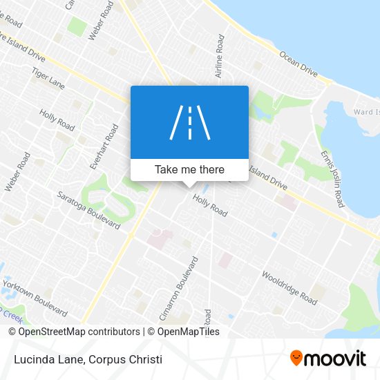 Mapa de Lucinda Lane