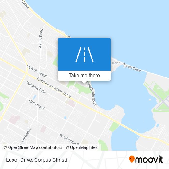 Mapa de Luxor Drive
