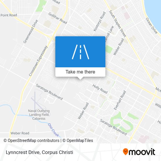 Lynncrest Drive map