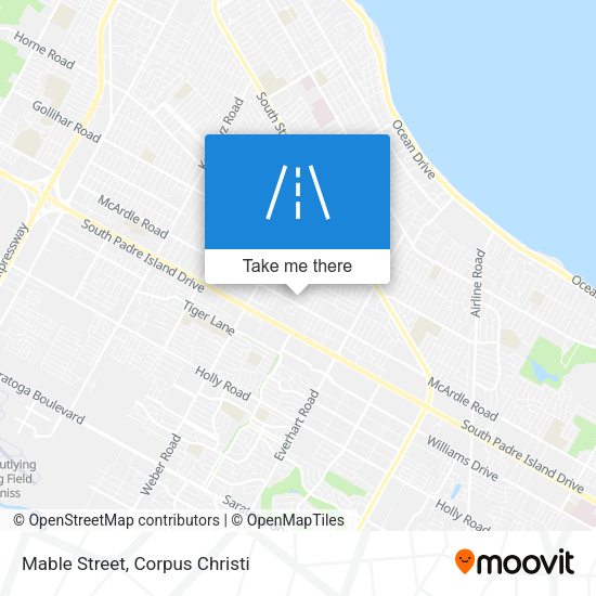 Mapa de Mable Street