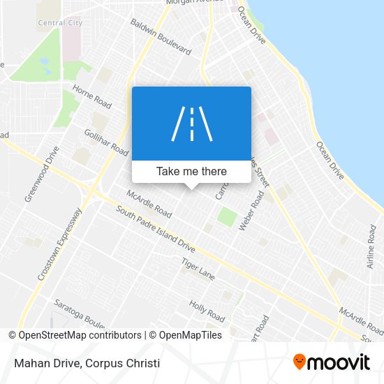 Mapa de Mahan Drive