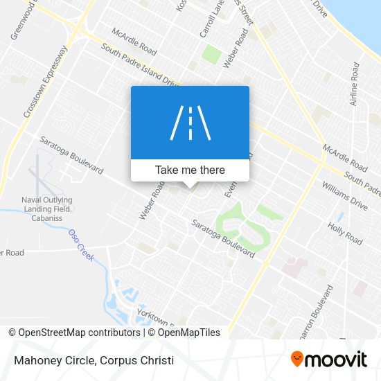 Mahoney Circle map