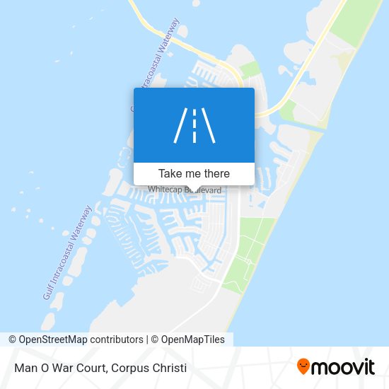 Man O War Court map