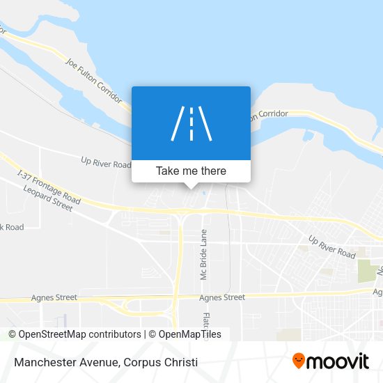 Mapa de Manchester Avenue