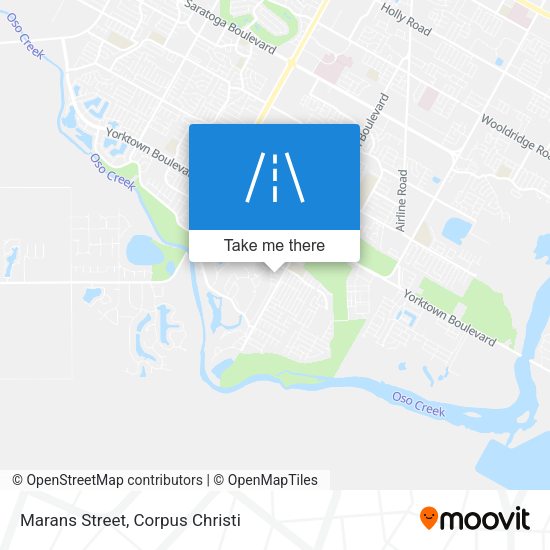 Mapa de Marans Street