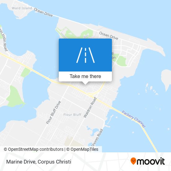 Marine Drive map