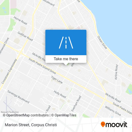 Mapa de Marion Street